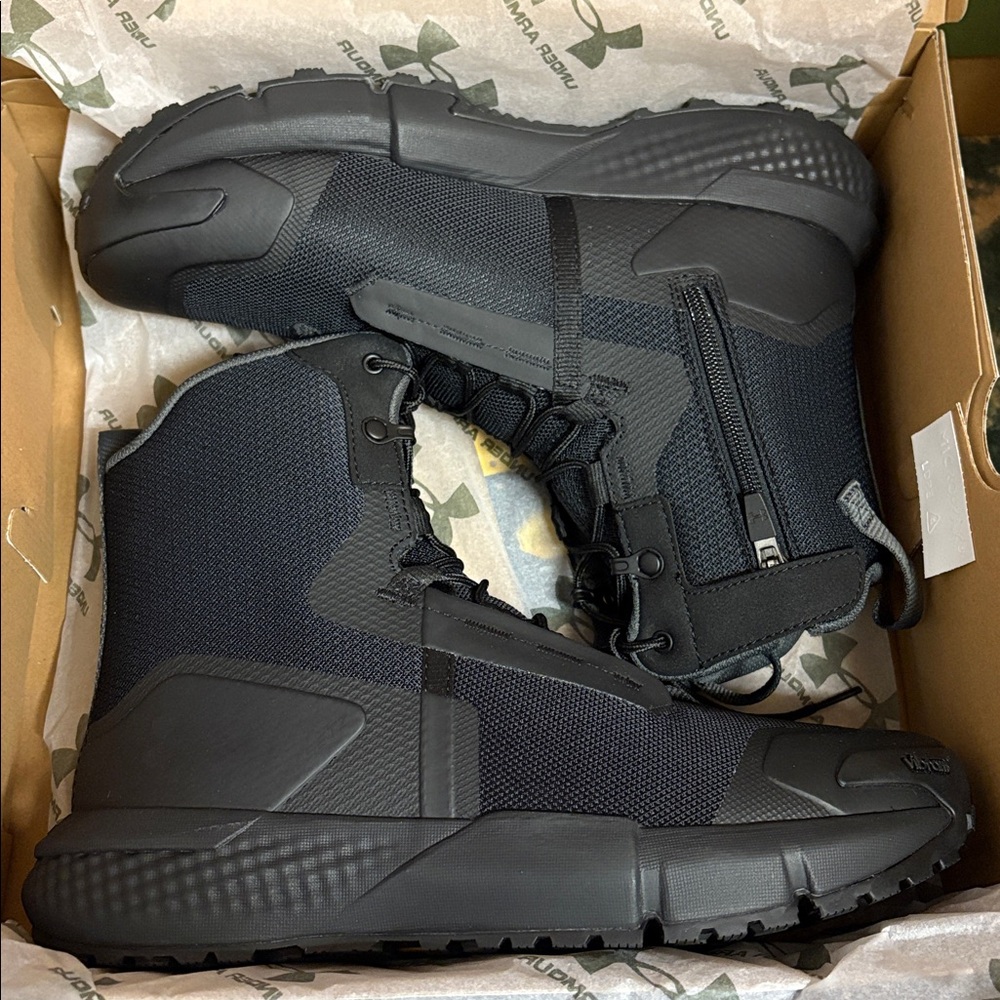 Under Armor Black Tactical Boots